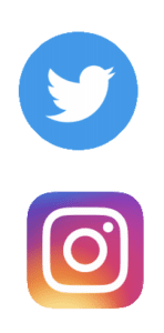 Twitter and Instagram