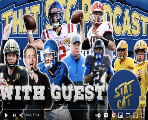 That SEC Podcast with guest Stat Cat